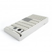 Клавиатура программируемая KB-PION306 (79 клавиш; PS/2; MSR123; ключ) бежевая